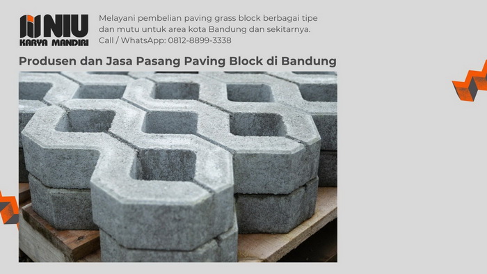 Pabrik Paving Grass Block di Bandung