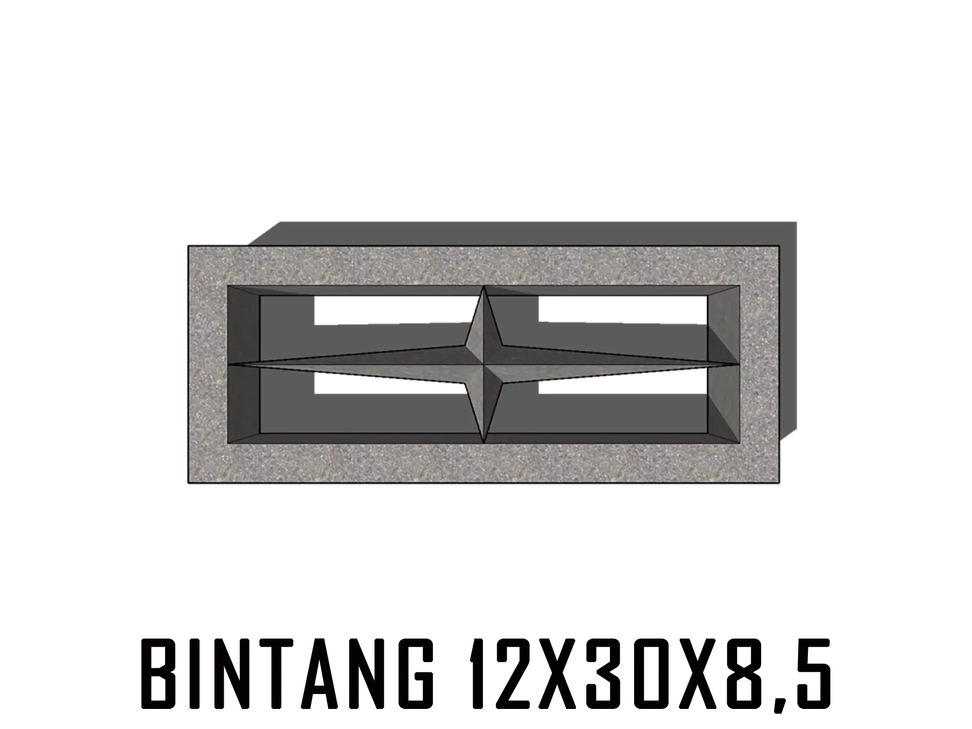 Bintang 12x30x8,5
