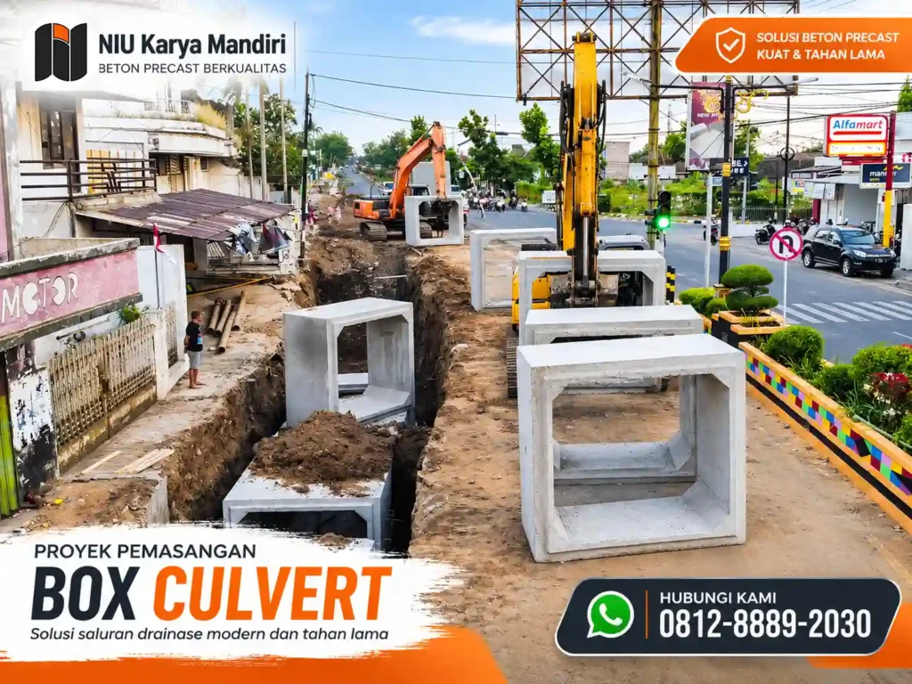 Pemasangan Box Culvert